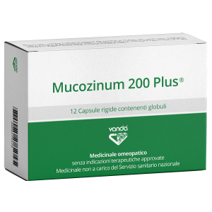 Mucozinum 200 plus 12 capsule vanda