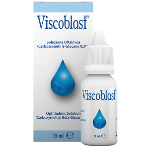 Soluzione oftalmica viscoblast 15 ml