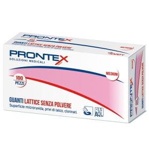 Prontex guanto in lattice senza polvere piccolo 100 pezzi