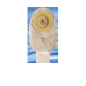 Sacca per ileostomia opaca ritagliabile curvex ileo con convessita' morbida misura 13-43 mm inizio convessita' 43 mm 10 pezzi