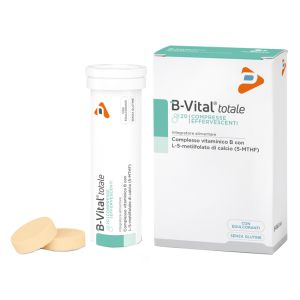 B-vital totale arancia 2 tubi 10 compresse effervescenti