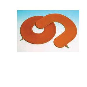 Cuscino antidecubito pneumatico standard di gomma. larghezza della ciambella 40cm