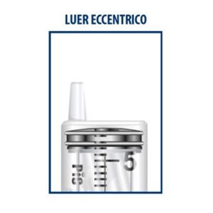 Siringa pic 10 ml ago gauge 21x1,5 cono luer eccentrico 1 pezzo