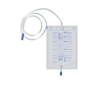Sacca di drenaggio letto per incontinenza con scarico misura 90cm monouso 30 pezzi