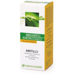 Mirtillo nero macerato idroalcolico 50 ml