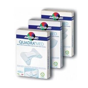 Cerotto master-aid quadra dermoattivo extra 20 pezzi