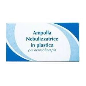 Ampolla in policarbonato ricambio per aerosol