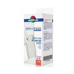 Benda orlata di garza idrofila dermatess cambric 5x5