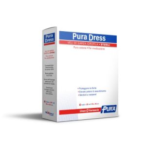 Garza in tessuto non tessuto pura soft 10x10cm 100 pezzi