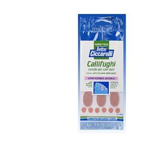Cerotto callifugo sagomato pronto all'uso per duroni igienepiede 4 pezzi