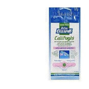 Cerotto callifugo con paracallo e alette di fissaggio per calli molli interdigitali igienepiede 6 pezzi