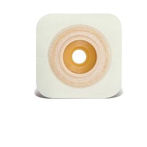 Placca convessa barriera cutanea costituita un disco convesso di stomahesive circonto un supporto in cerotto microporoso sistema 2s placca convessa 13/45mm 5 pezzi