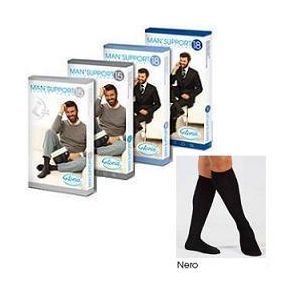 Man support 18 cotone gambaletto 18 nero 4