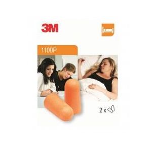 Tappi auricolari barriera rumori monouso 1100p 4 pezzi