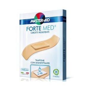 Cerotto master-aid forte med medio 100 pezzi