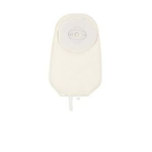 Sacca urostomia mini trasparente con barriera protettiva in stomahesive valvola antireflusso e rivestimento in tessuto esteem uro 13/45mm 10 pezzi