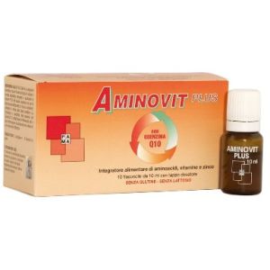 Aminovit plus coenzima q10 10 flaconcini 10 ml