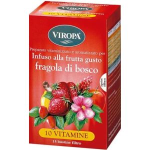 Viropa 10 vit fragola del bosco 15 bustine
