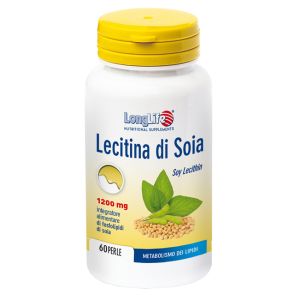 Longlife lecitina soia 60 perle di gelatina da 1,7 g