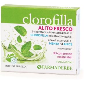 Clorofilla breath purifing 30 compresse masticabili