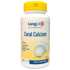 Longlife coral calcium 100 capsule di gelatina