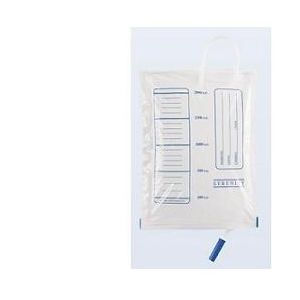 Sacca da letto per raccolta urina tubo di collegamento 90cm senza valvola di scarico 1 pezzo