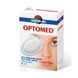 Garza oculare medicata master-aid optomed super 5 pezzi