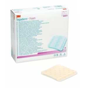 Medicazione in schiuma non adesiva tegaderm foam cm10x10 10 pezzi