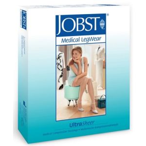 Calza compressiva jobst ultrasheer 15-20mmhg calza beige 2 articolo 751190000000