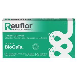 Reuflor 10 compresse masticabili aroma limone