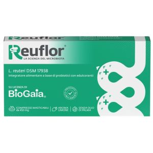 Reuflor 20 compresse masticabili aroma limone