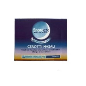 Cerotto nasale snoreeze grande 10 pezzi
