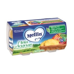 Mellin omogeneizzato mela ananas 100 g 2 pezzi