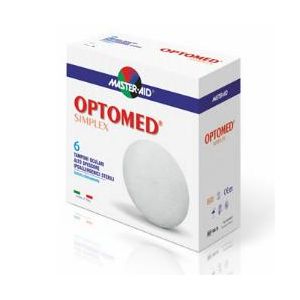 Tampone oculare master-aid optomed simplex 6 pezzi