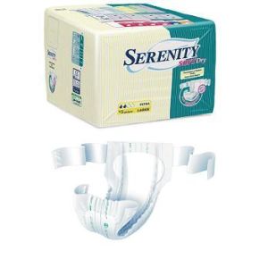 Pannolone per incontinenza serenity veste sd formato super taglia medium 15 pezzi