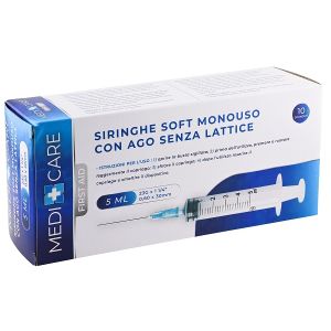 Siringa soft capacita' 5ml ago gauge 23 confezione 10 pezzi gammadis