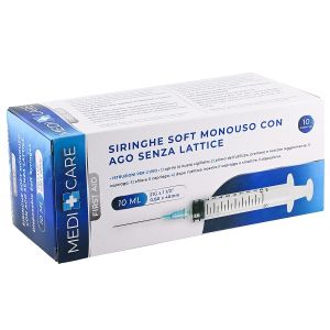 Siringa soft capacita' 10ml ago gauge 21 confezione 10 pezzi gammadis