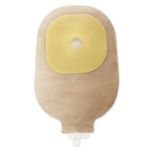 Sacca urostomia convessa barriera protettiva autoportante trasparente 30mm midi 350ml tnt idrorepellente 10 pezzi+1 adattatore+10 tappini esterni di sicurezza