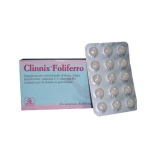 Clinnix foliferro 30 compresse