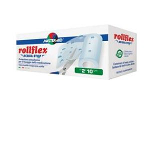 Cerotto adesivo impermeabile master-aid rollflex acquastop 2x10