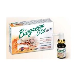 Soluzione otologica biogreen oto spray rimozione e dissoluzione cerume 13 ml