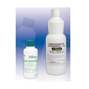 Perossido di idrogeno stabilizzato a 10 volumi fu edizione vigente uso esterno 200 ml flacone serigrafato