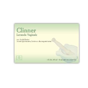 Clinner lavanda vaginale 4 flaconi 140 ml + 4 cannule vaginali monouso in blister
