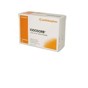 Iodosorb granuli medicazione 7 buste 3 g