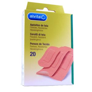 Cerotto tela 20 pezzi alvita