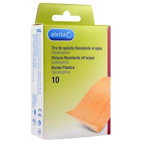 Cerotto impermeabile alvita 10 x 6 cm 10 pezzi