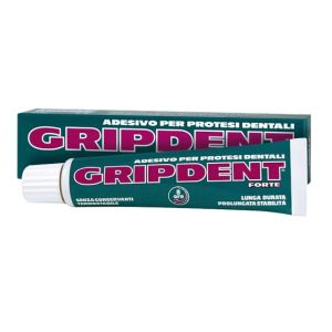 Gripdent forte adesivo per protesi dentaria 40 g