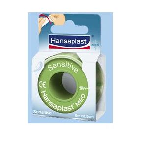 Cerotto rocchetto hansaplast sensitive 5mx2,50cm 1 pezzo