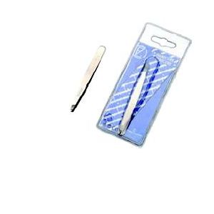 Pinzetta depilatoria inox punta obliqua