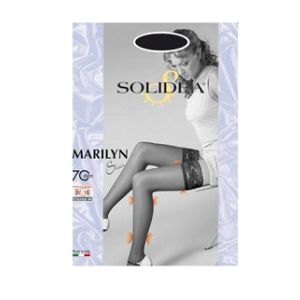 Marilyn 70 sheer calza autoreggente visone 3